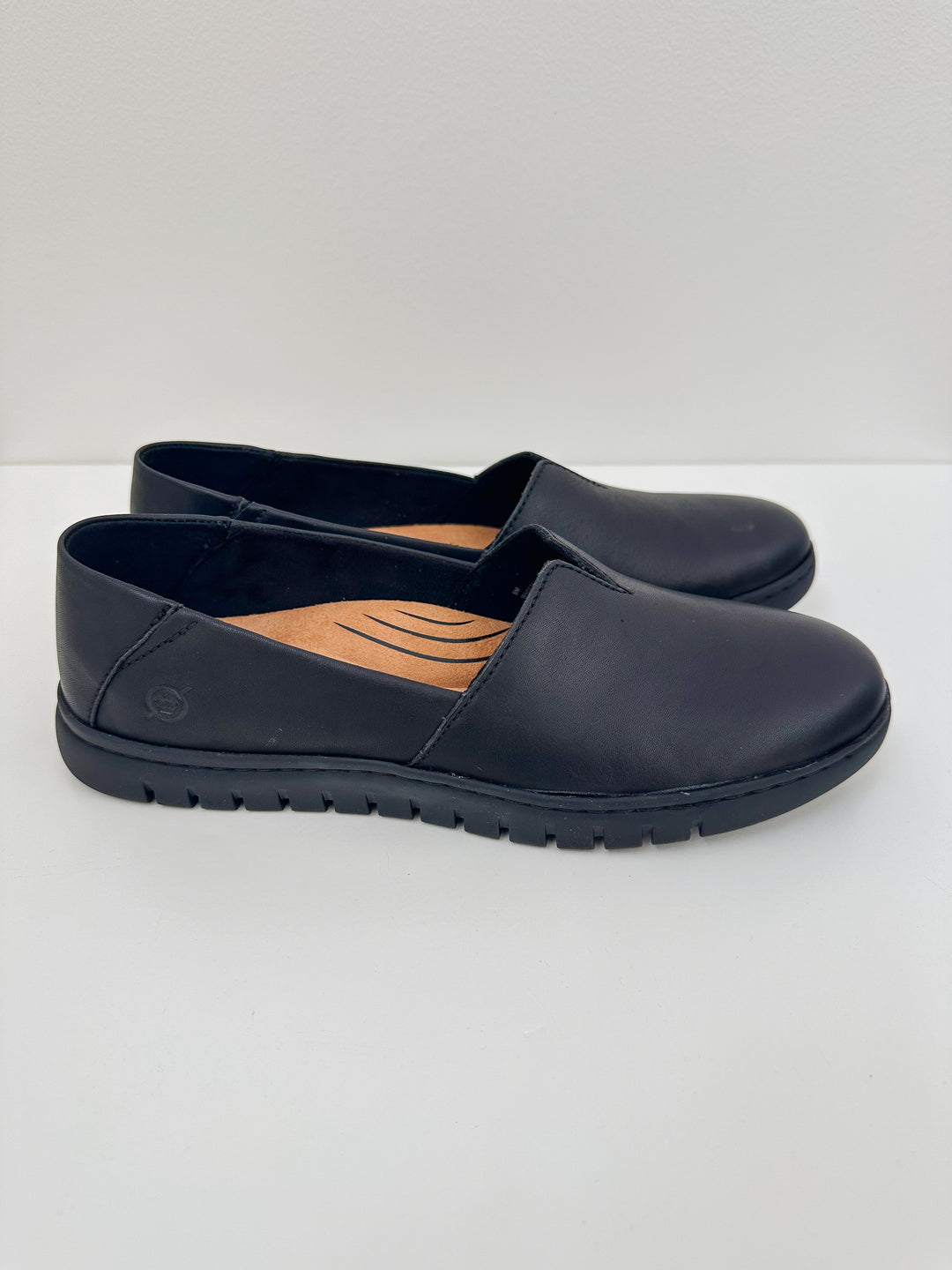 BORN SEBRA II SLIP ON SHOES - BLACK