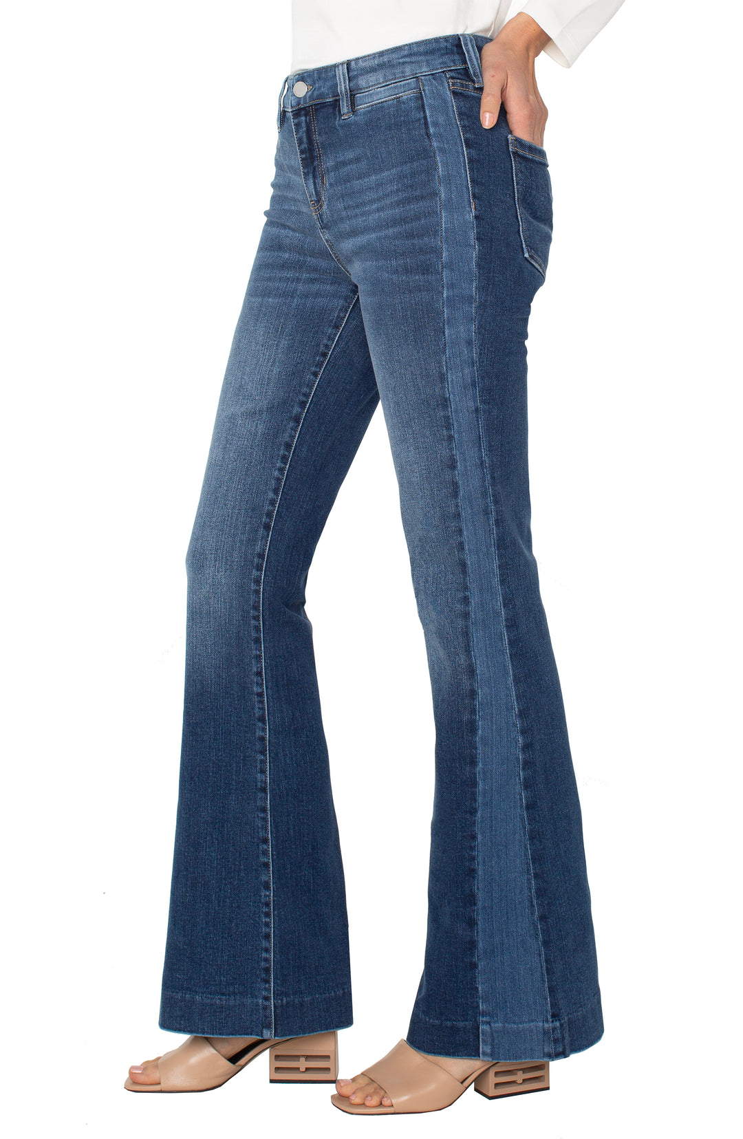 HANNAH FLARE W/BLOCKING DETAILS - 30" INSEAM - RIDGELY