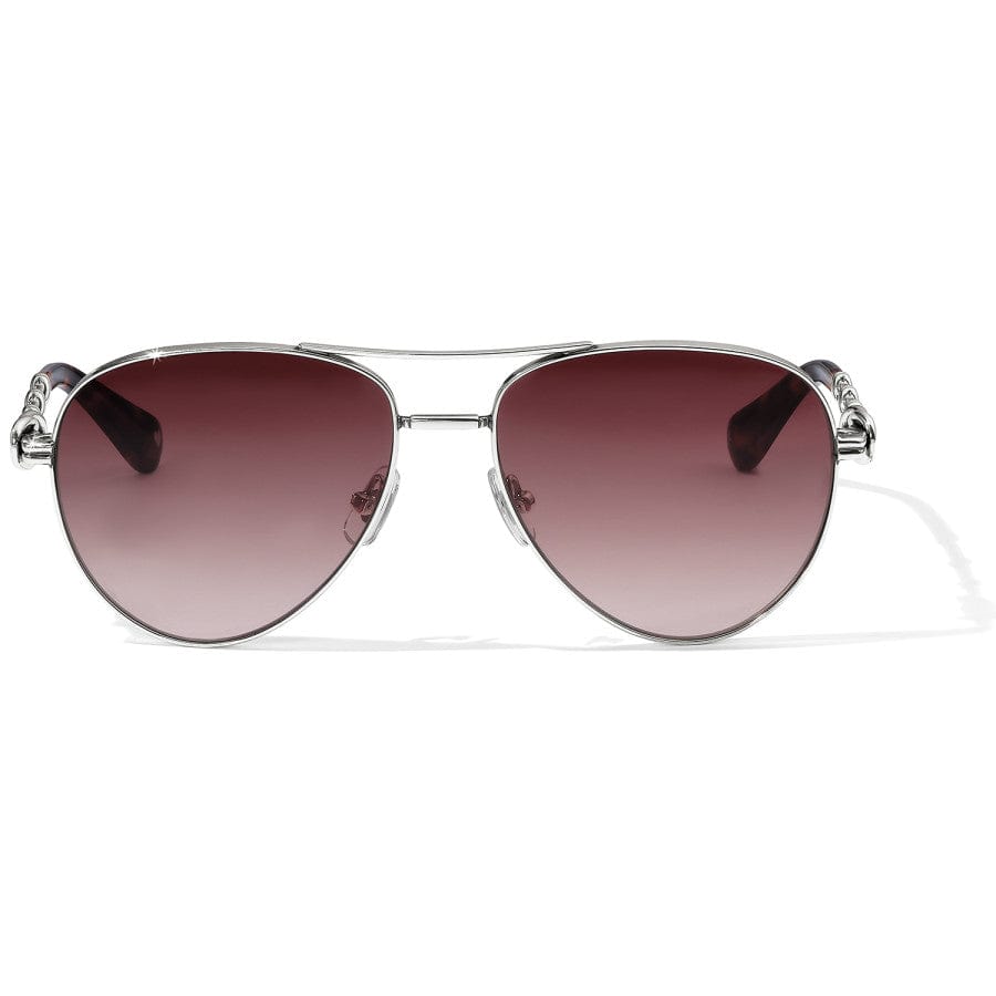 INTERLOK HARMONY SUNGLASSES - SILVER-TORTOISE