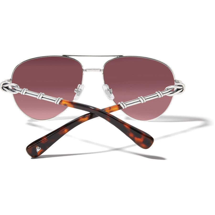 INTERLOK HARMONY SUNGLASSES - SILVER-TORTOISE