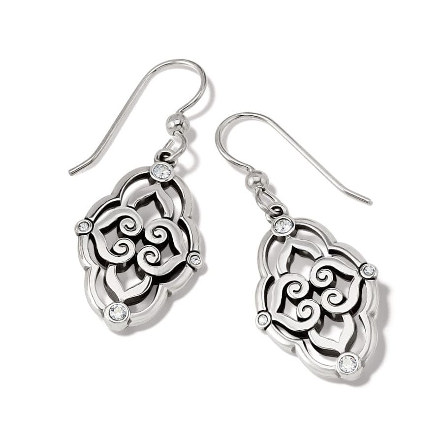 INTRIGUE SOIREE FRENCH WIRE EARRINGS - SILVER