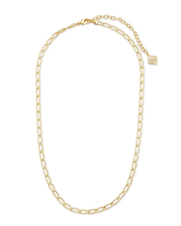 KENDRA SCOTT MERRICK CHAIN NECKLACE - GOLD