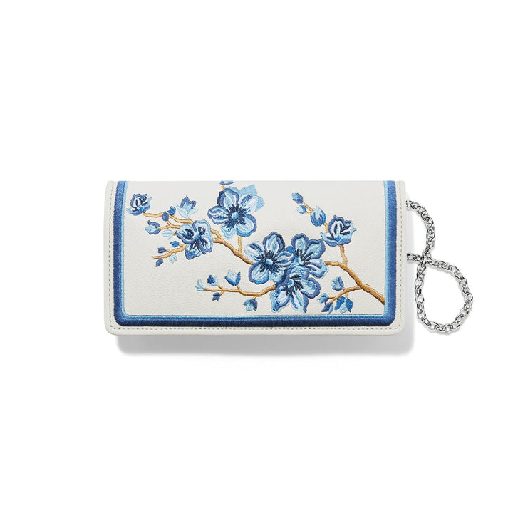 Kyoto In Bloom Rockmore Wallet - Indigo