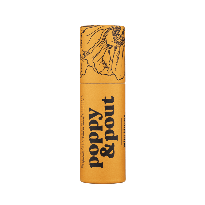 POPPY & POUT LIP BALM - WILD HONEY