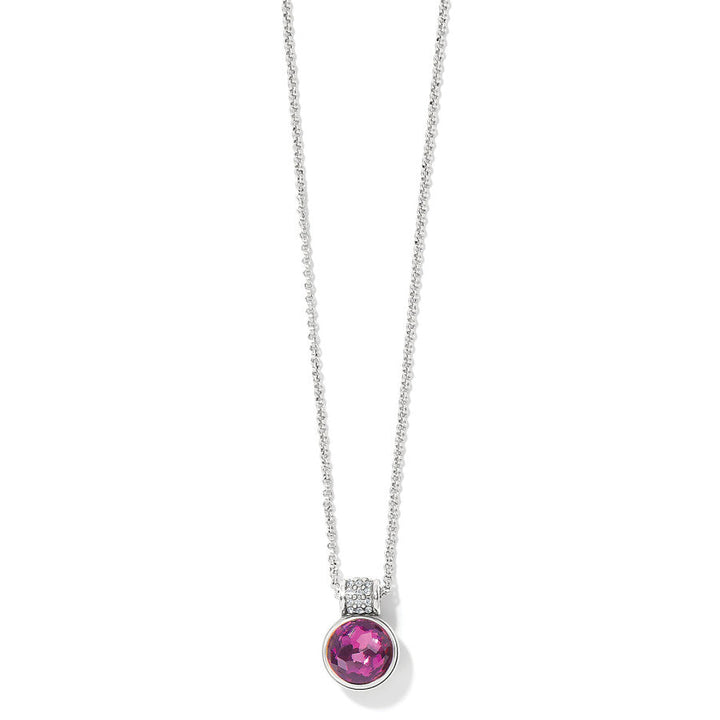 MERIDIAN AURORA PETITE NECKLACE - AMETHYST