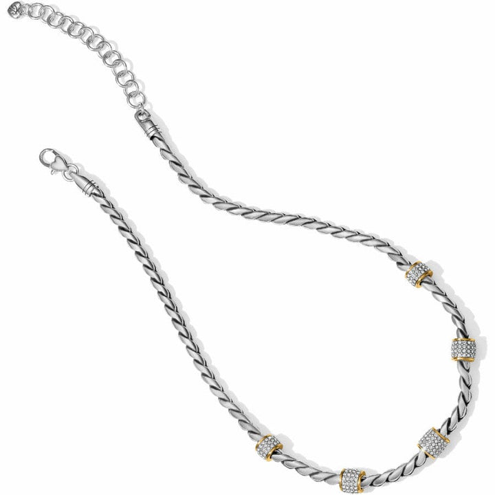 MERIDIAN NECKLACE - SILVER-GOLD