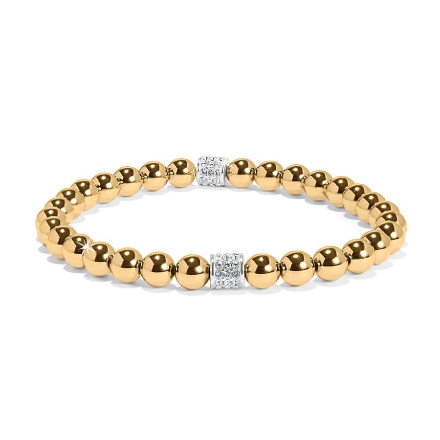 MERIDIAN PETITE STRETCH BRACELET - GOLD