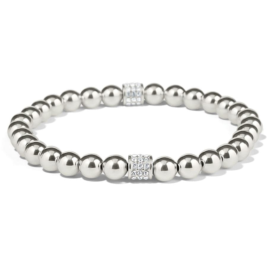 MERIDIAN PETITE STRETCH BRACELET - SILVER