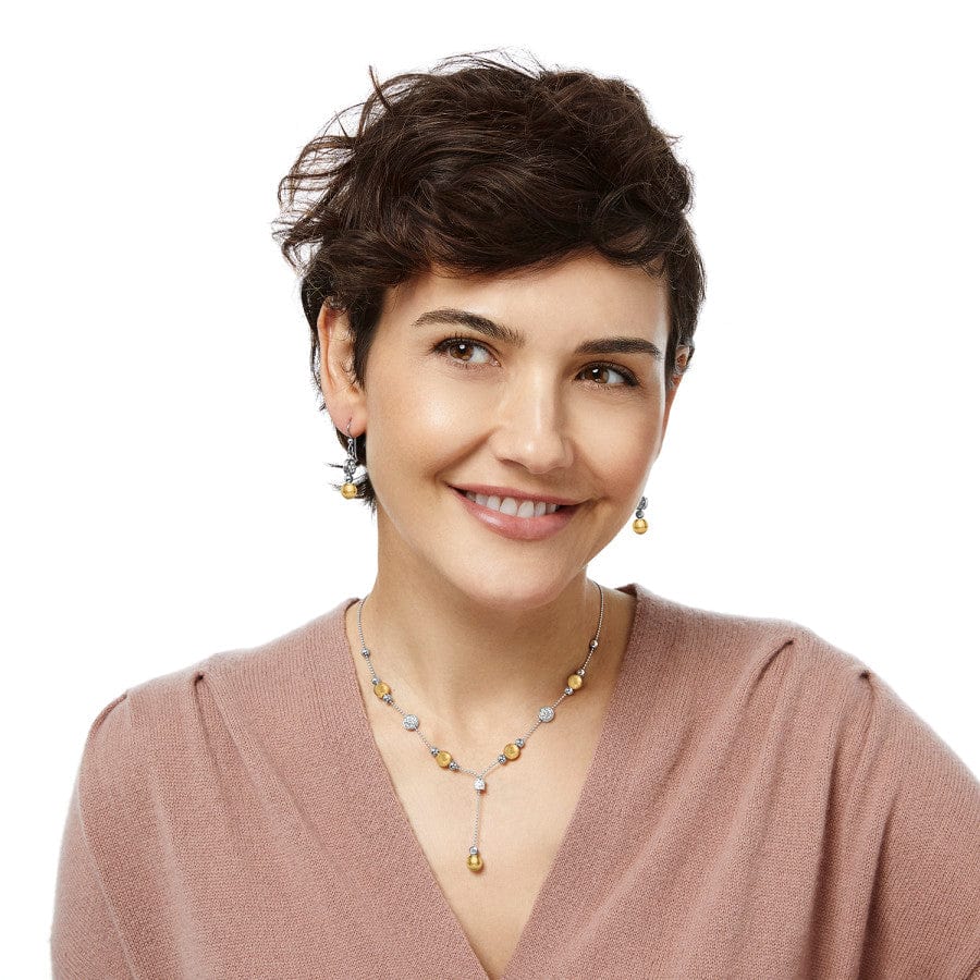 MERIDIAN PRIME Y NECKLACE - SILVER-GOLD