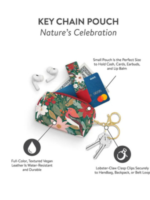 KEY CHAIN POUCH - NATURE'S CELEBRATION
