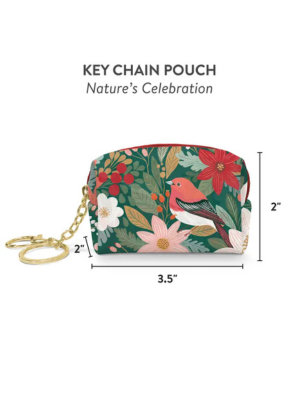 KEY CHAIN POUCH - NATURE'S CELEBRATION