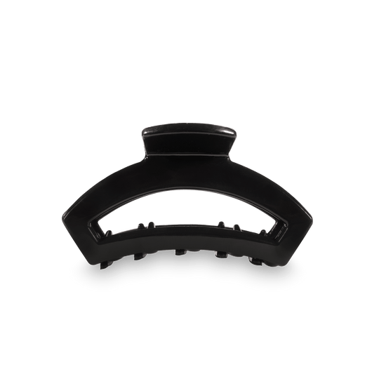 OPEN TINY HAIR CLIP - BLACK