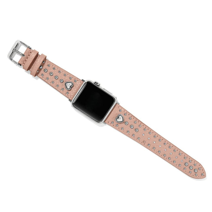 PRETTY TOUGH HEART APPLE WATCH BAND - PINK SAND