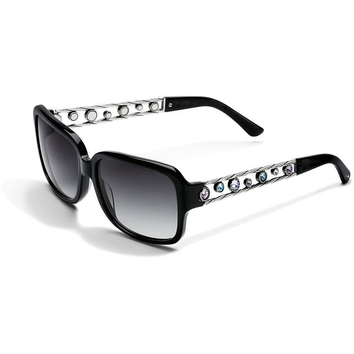 HALO SUNGLASSES - BLACK-TANZANITE