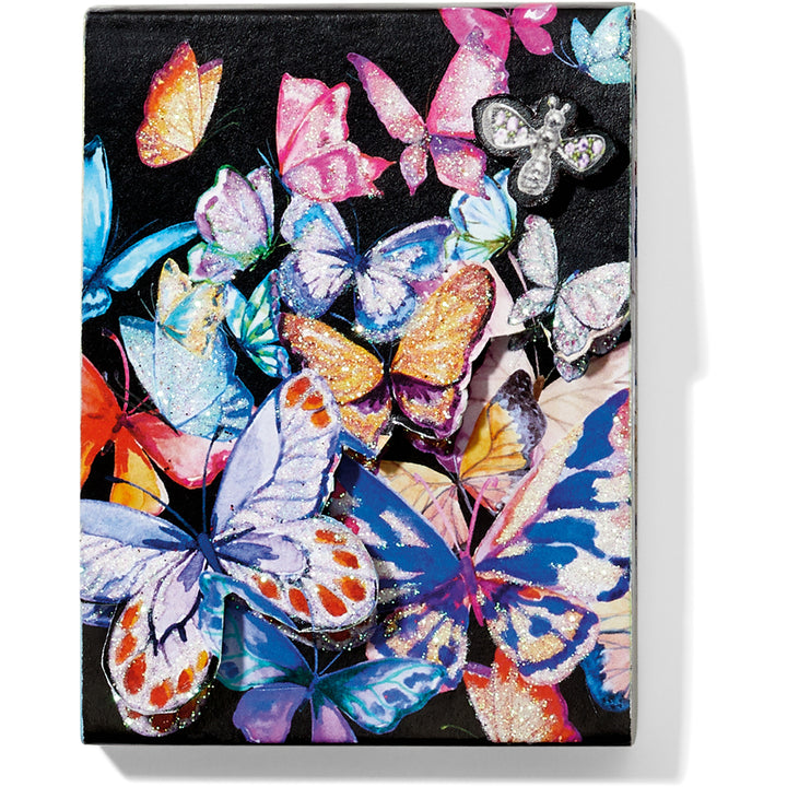 ENCHANTED GARDEN BUTTERFLY NOTEP - MULTI