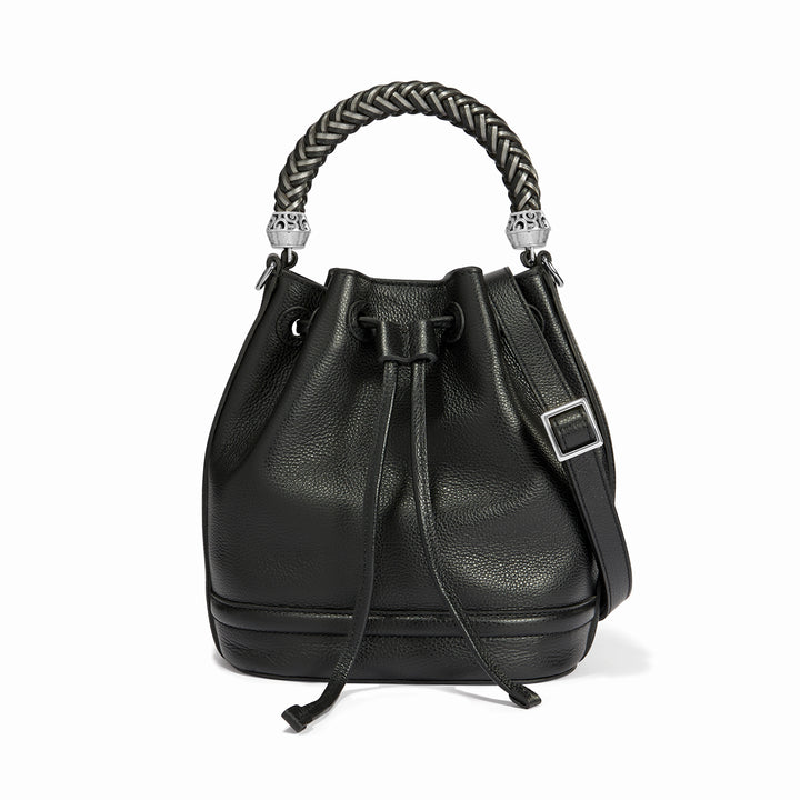 BELAIRE BELLITA BUCKET BAG - BLACK