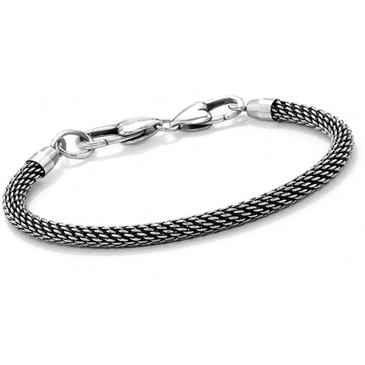 SIL BEVERLY GLAM BRACELET 8 3/4  - SILVER