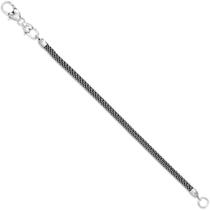 SIL BEVERLY GLAM BRACELET 8 3/4  - SILVER