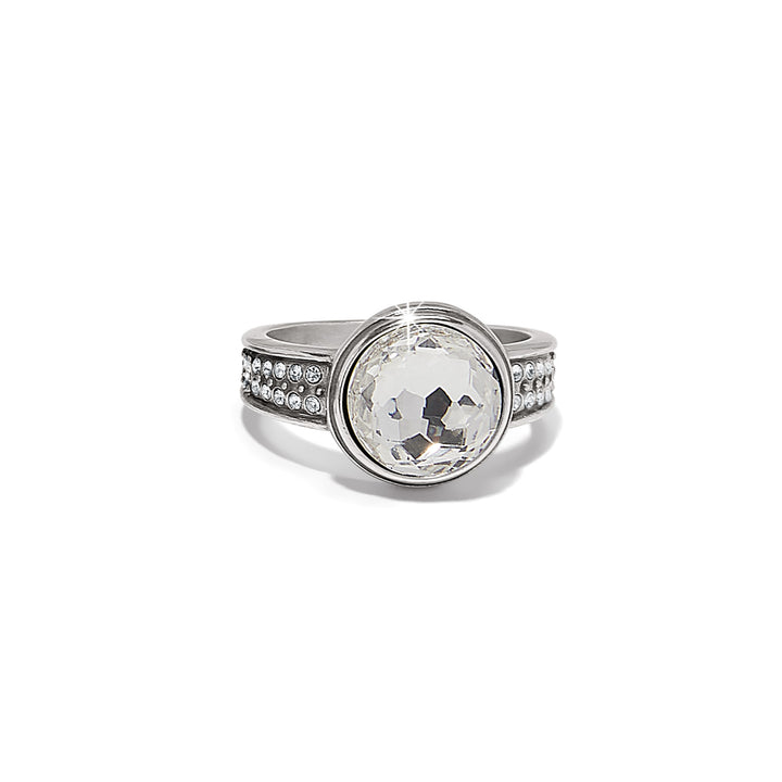 MERIDIAN AURORA RING - SILVER - SIZE 8