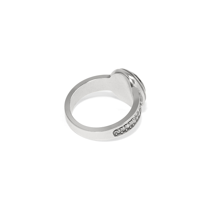 MERIDIAN AURORA RING - SILVER - SIZE 8