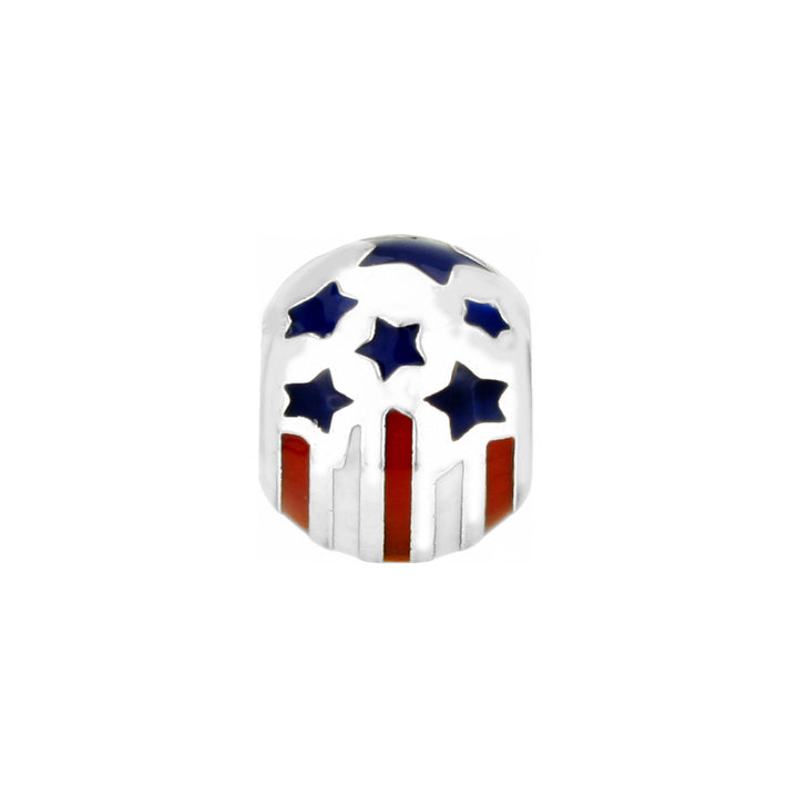 AMERICANA BEAD - SILVER-MULTI