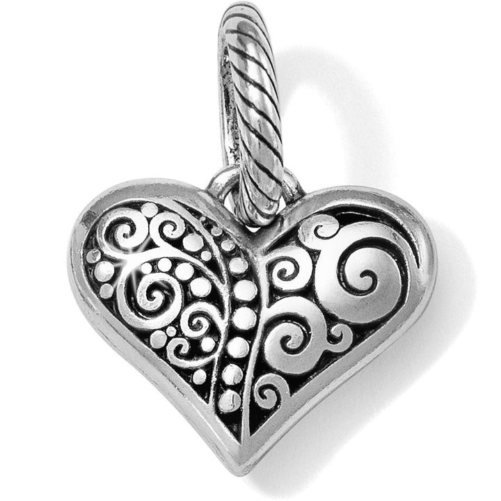 SIL LOVE AFFAIR CHARM - SILVER