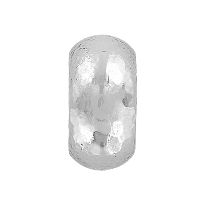 SIL SHINE STPER BEAD - SILVER