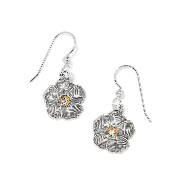 BELLA GARDEN POST EARRINGS - SILVER-GOLD