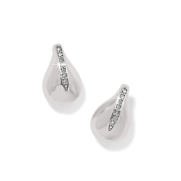 NILE PETITE POST EARRINGS - SILVER