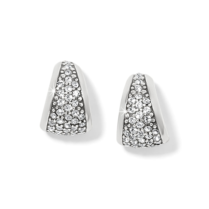 Meridian Small Hoop Earrings - Silver