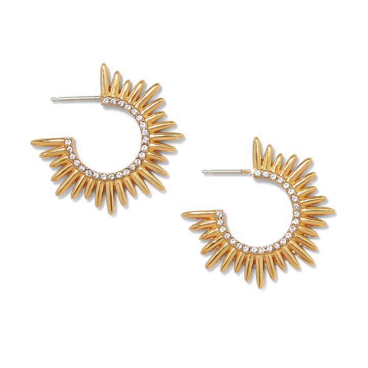 Solara Hoop Earrings - Gold