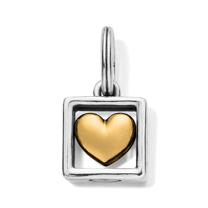 LOVE ALWAYS CHARM - SILVER-GOLD