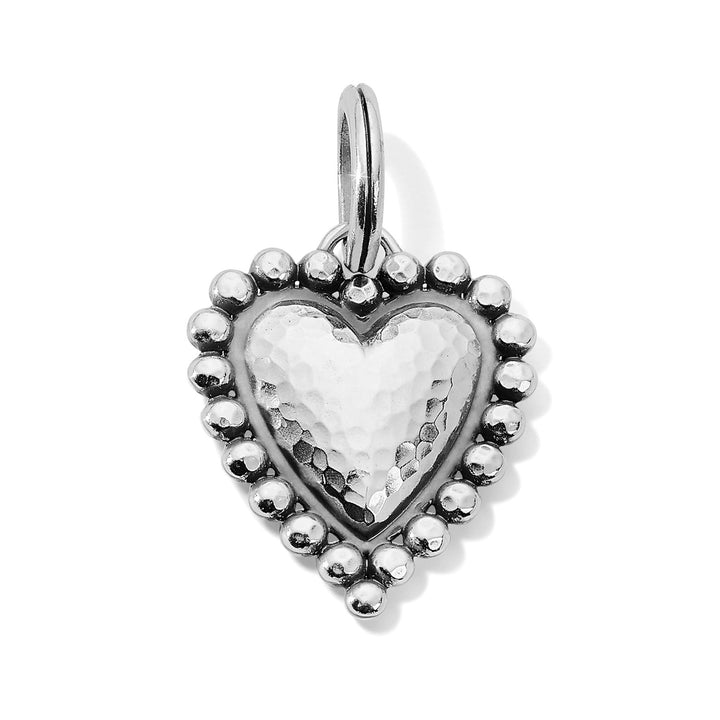 VALENCIA HEART AMULET - SILVER