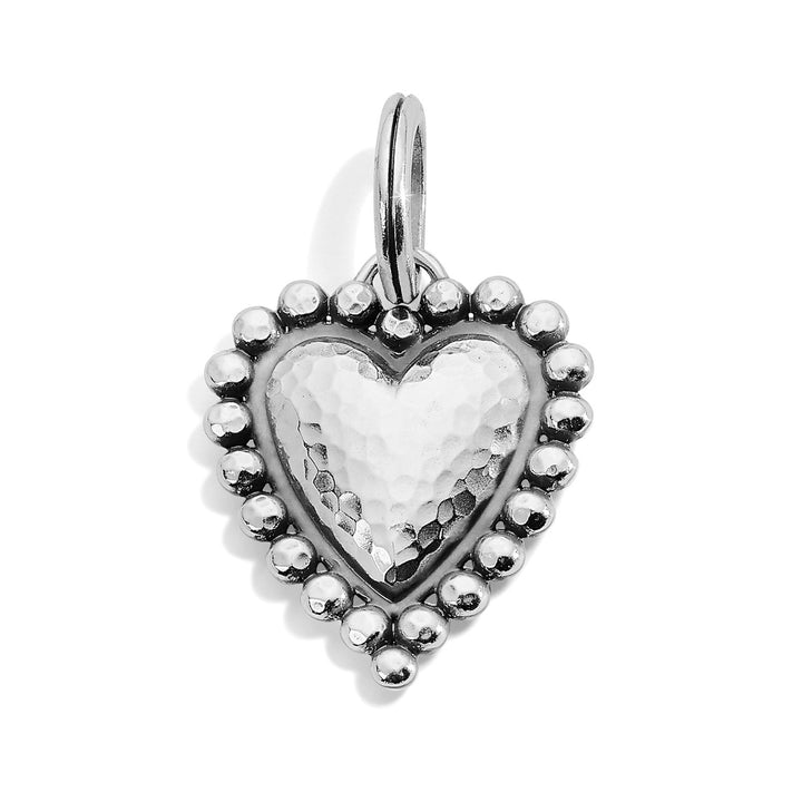 VALENCIA HEART AMULET - SILVER