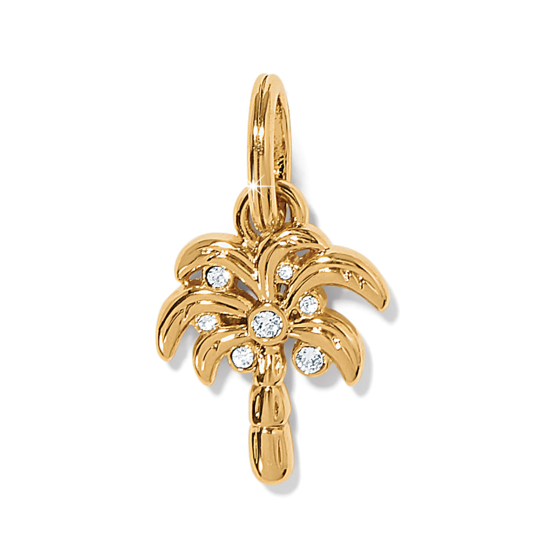 DESERT PALM CHARM - GOLD