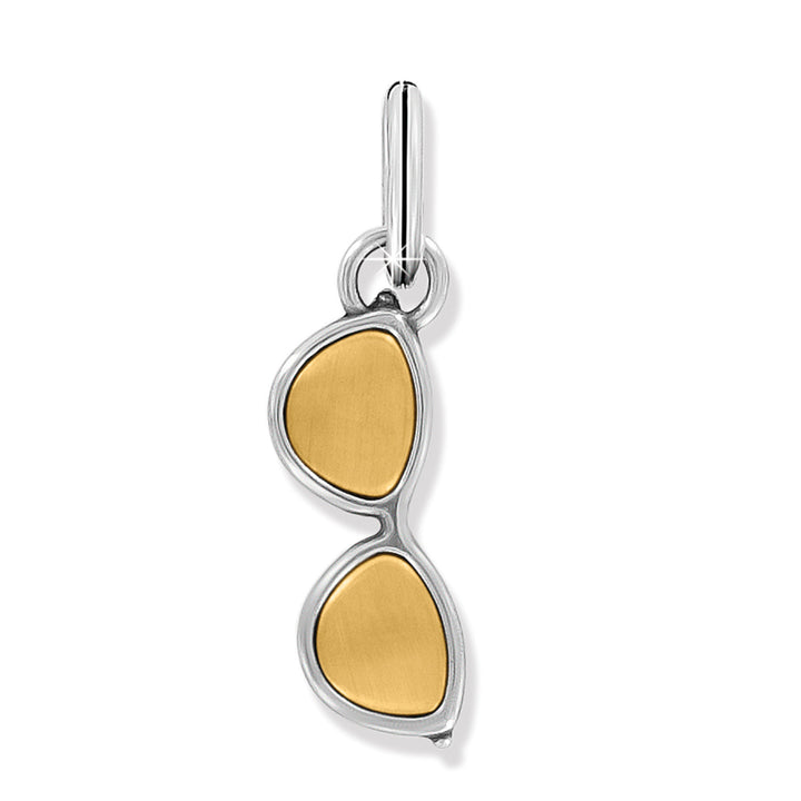 GOLDEN SUNGLASS CHARM - SILVER-GOLD