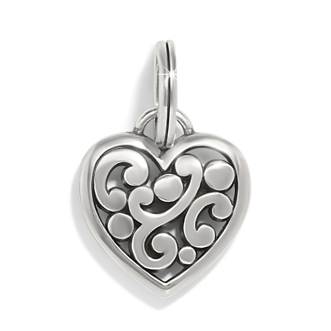 Contempo Heart Charm - Silver