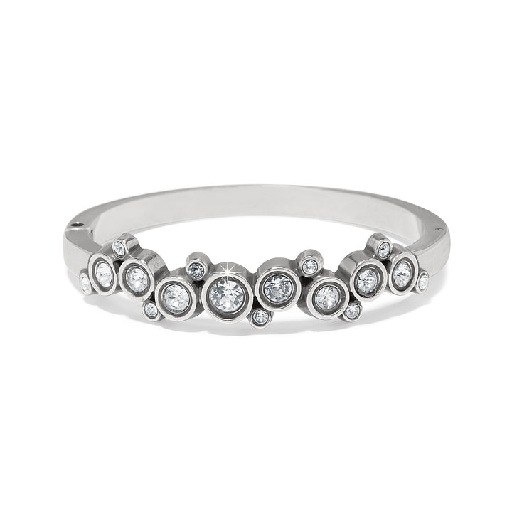 CONSTELLA HINGED BANGLE - SILVER