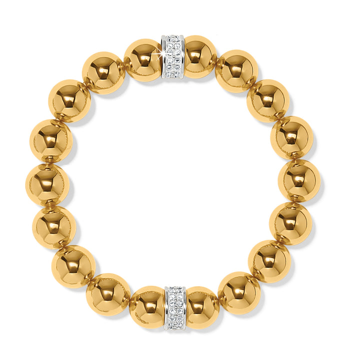 MERIDIAN PETITE STRETCH BRACELET - GOLD