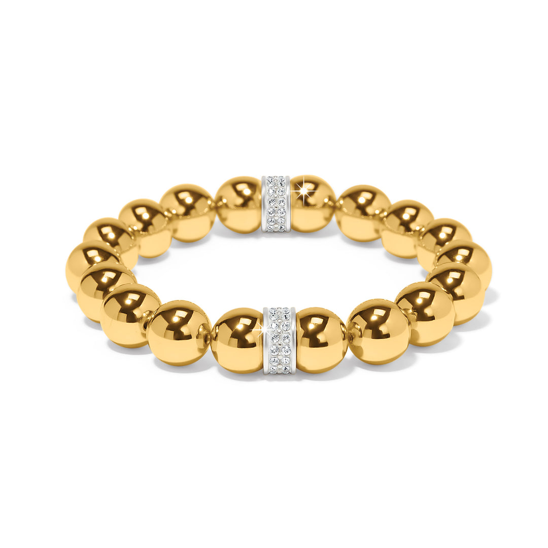 MERIDIAN PETITE STRETCH BRACELET - GOLD