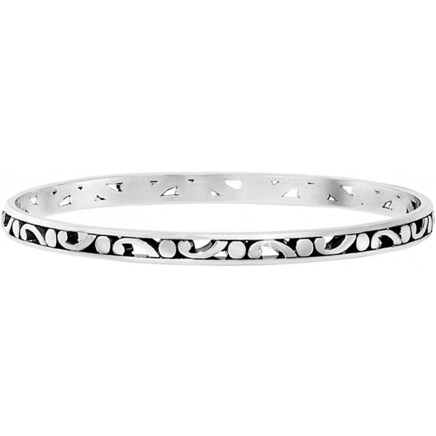 CONTEMPO SLIM BANGLE- SILVER