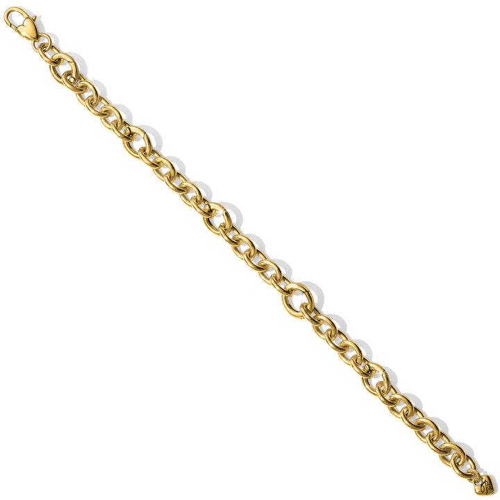 Luxe Link Gold Charm Bracelet