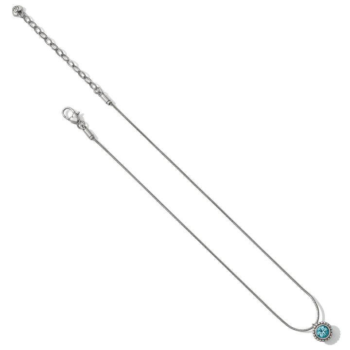 Twinkle Necklace - Blue Zircon