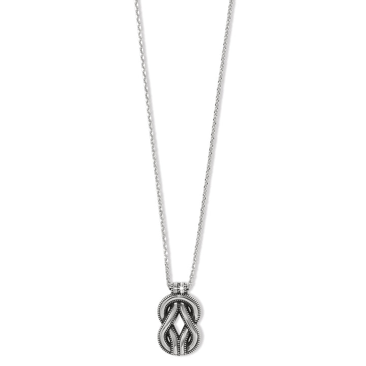 INTERLOK HARMONY TWO TONE NECKLACE - SILVER-GOLD