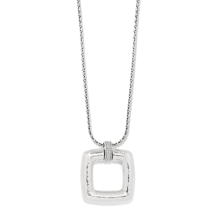 MERIDIAN GEO DEW NECKLACE - SILVER