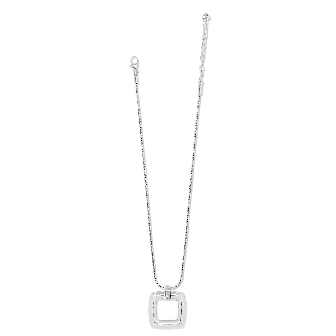 MERIDIAN GEO DEW NECKLACE - SILVER