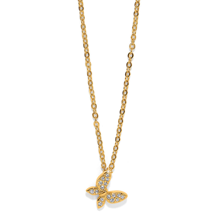 ENCHANTING BUTTERFLY NECKLACE - GOLD