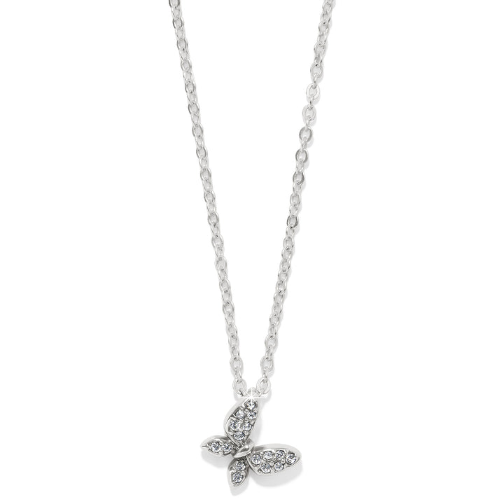 ENCHANTING BUTTERFLY NECKLACE - SILVER