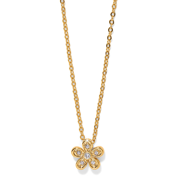 ENCHANTING FLOWER NECKLACE - GOLD