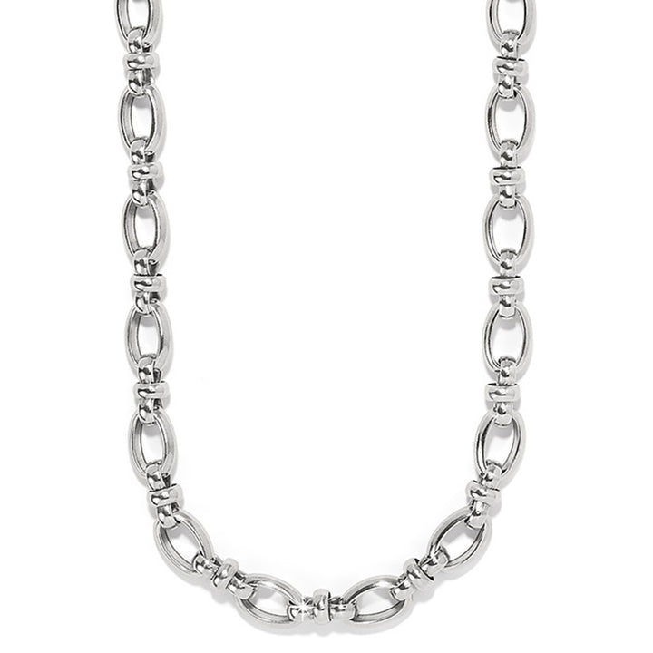 FERRARA SIENA CHAIN NECKLACE - SILVER